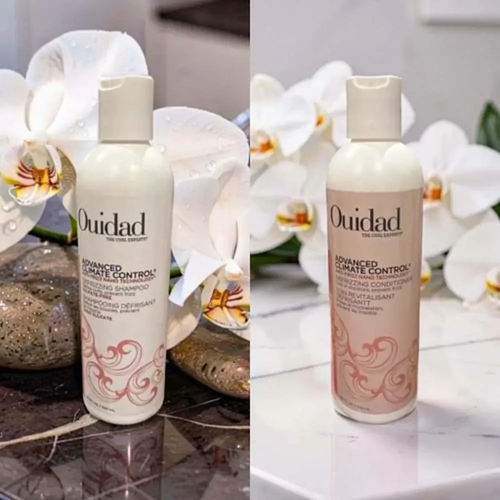 Ouidad Advanced Climate Control Defrizzing Conditioner & Shampoo 8.5 oz
